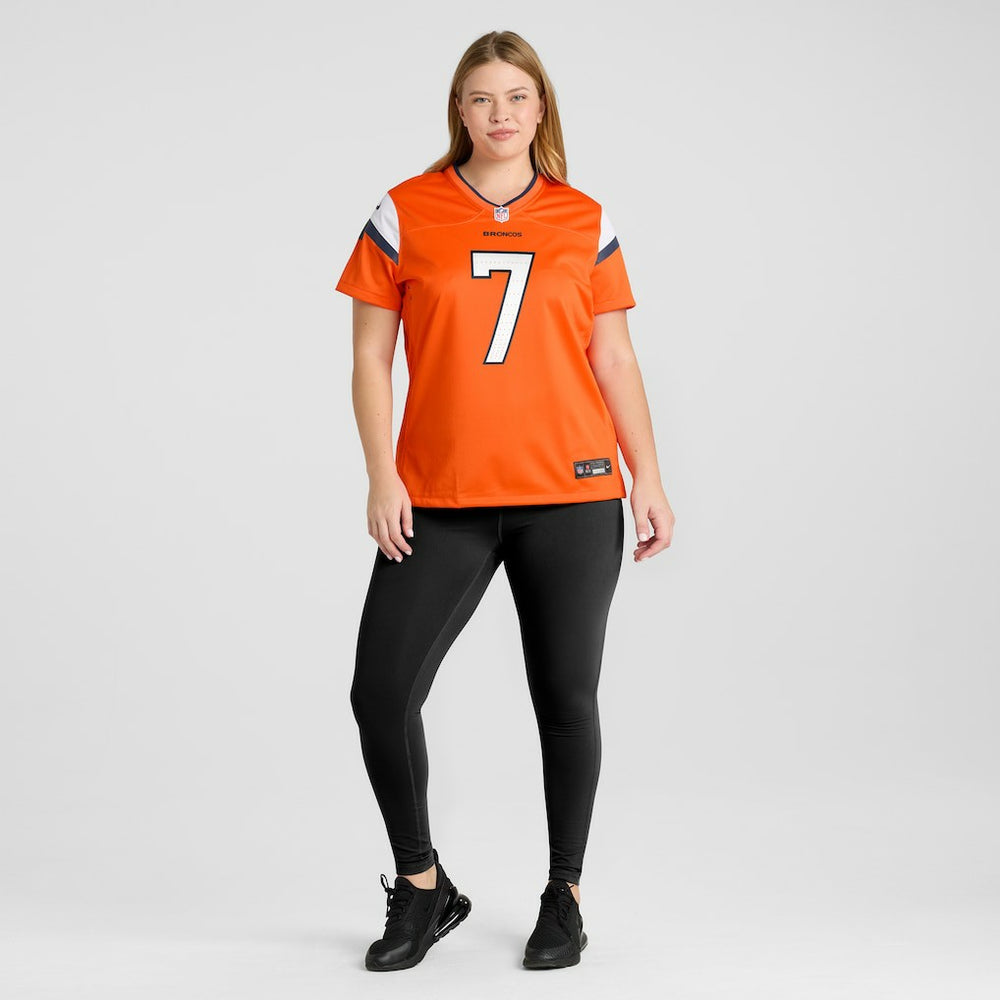 John Elway Denver Broncos Women's Mile High Collection Retired Player Game Jersey - Orange discount