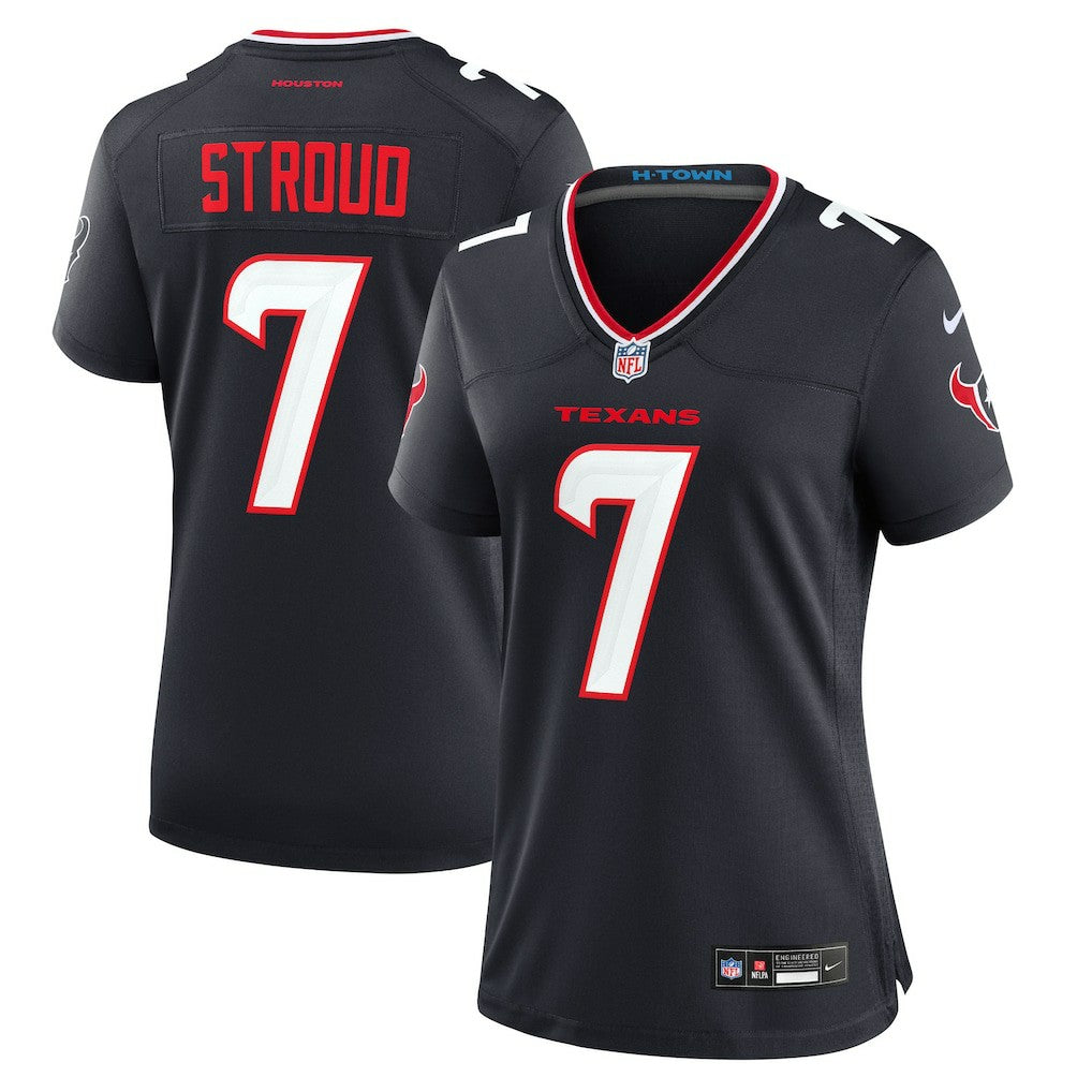 C.J. Stroud Houston Texans Women's Game Jersey - Navy on sale