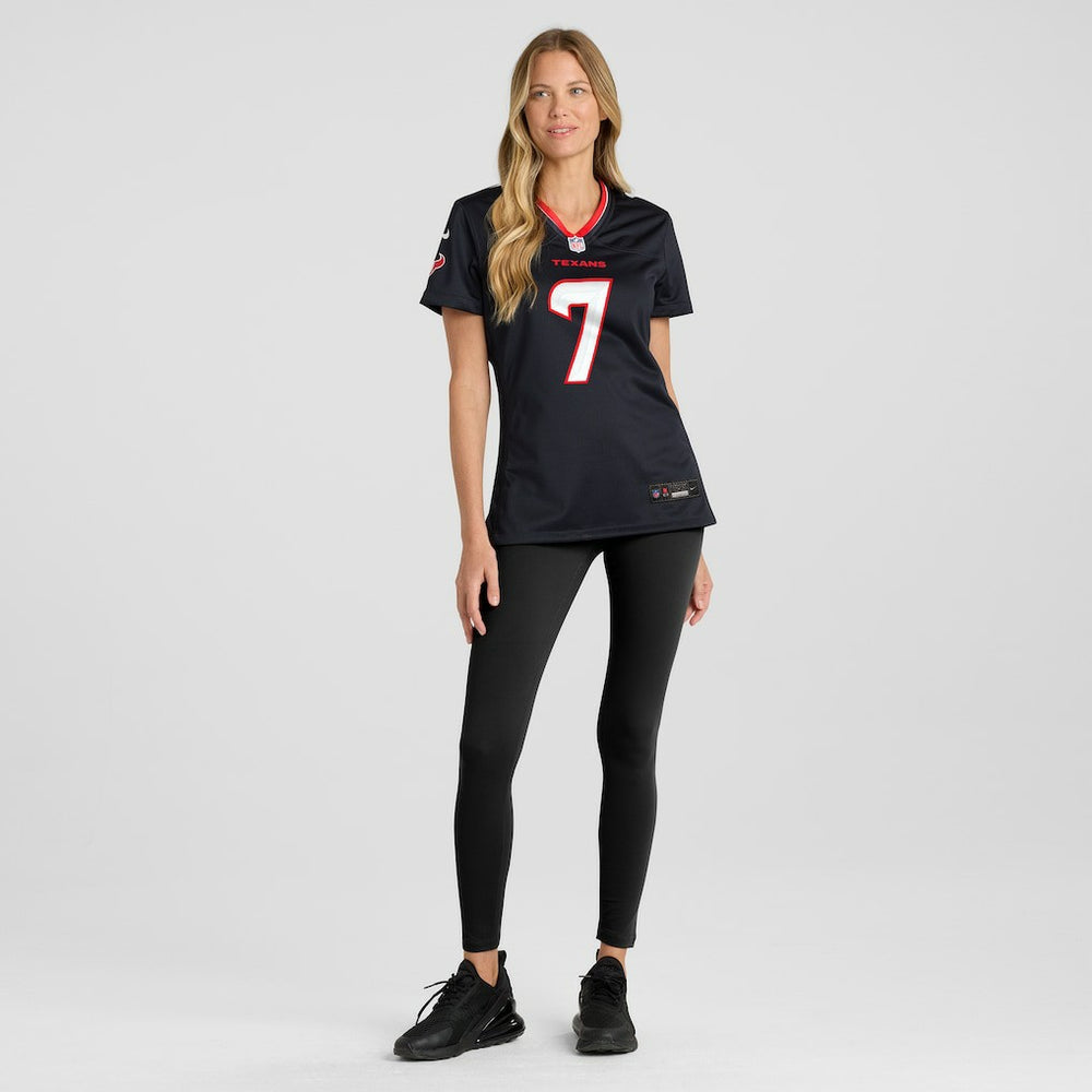 C.J. Stroud Houston Texans Women's Game Jersey - Navy on sale