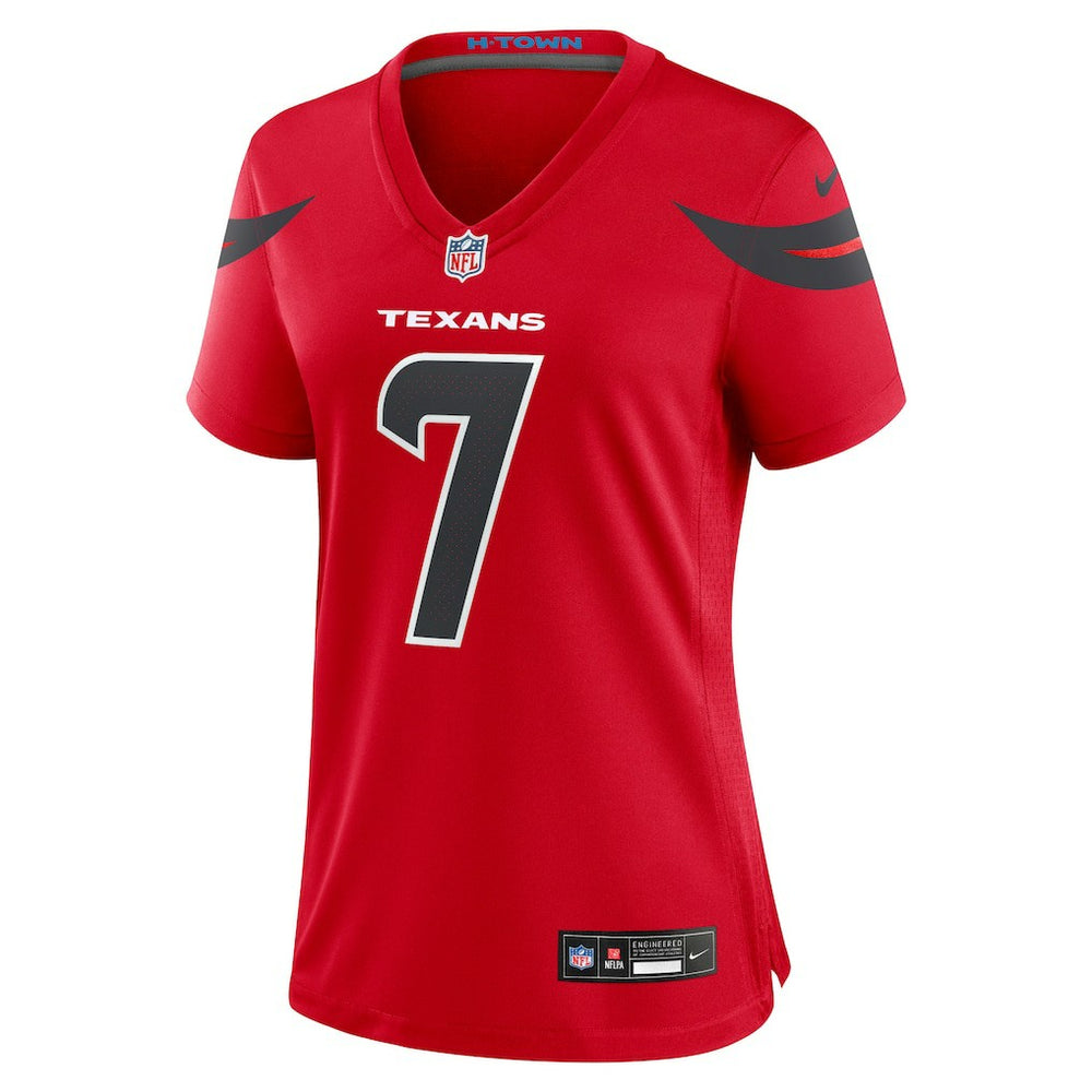 C.J. Stroud Houston Texans Women's Alternate Game Jersey - Red sale