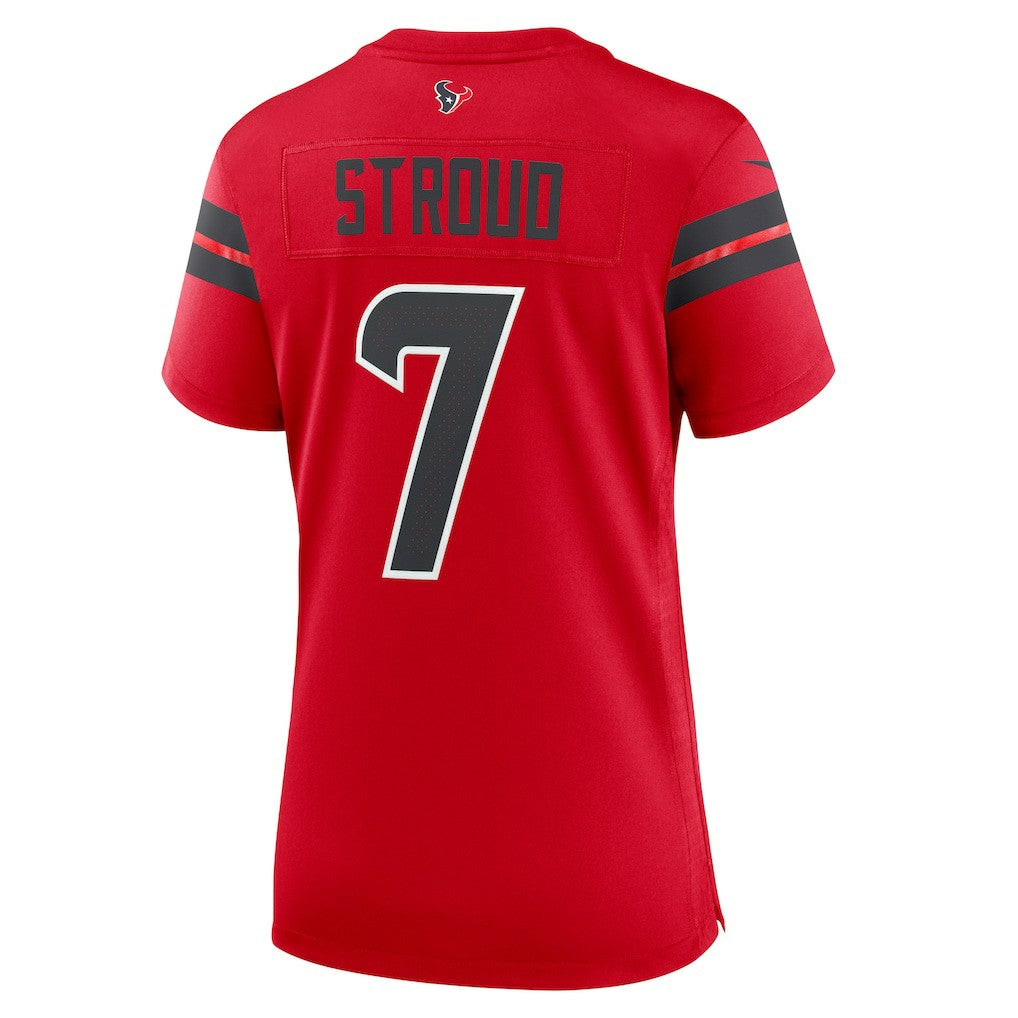 C.J. Stroud Houston Texans Women's Alternate Game Jersey - Red sale