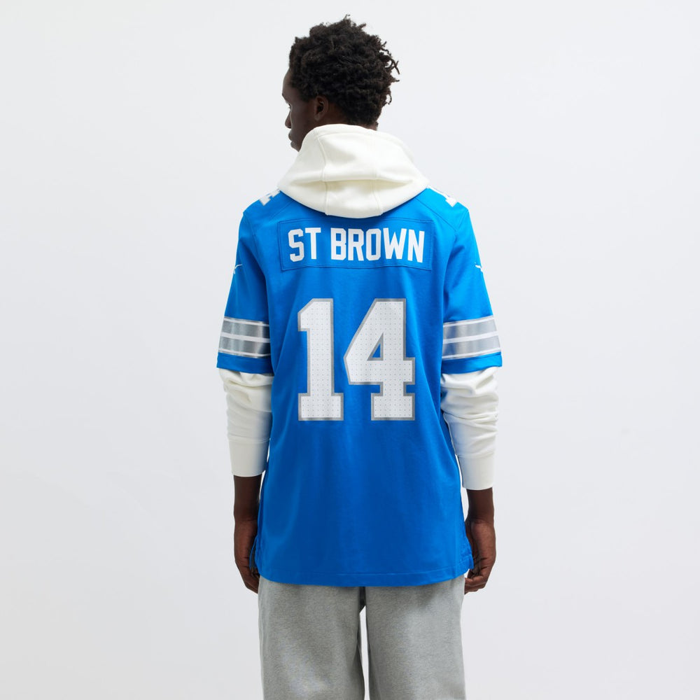 Amon-Ra St. Brown Detroit Lions Game Jersey - Blue discount