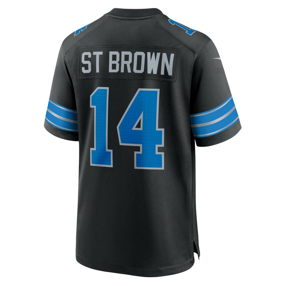 Amon-Ra St. Brown Detroit Lions 2nd Alternate Game Jersey - Black online