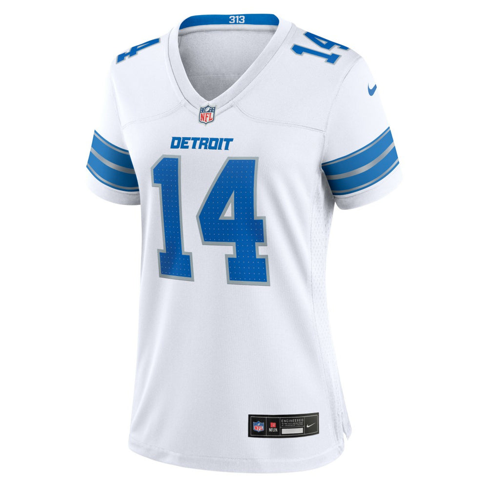 Amon-Ra St. Brown Detroit Lions Women's White Game Jersey - White sale