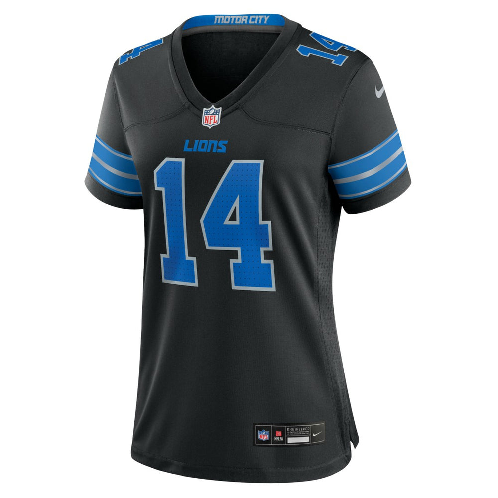 Amon-Ra St. Brown Detroit Lions Women's 2nd Alternate Game Jersey - Black cheap