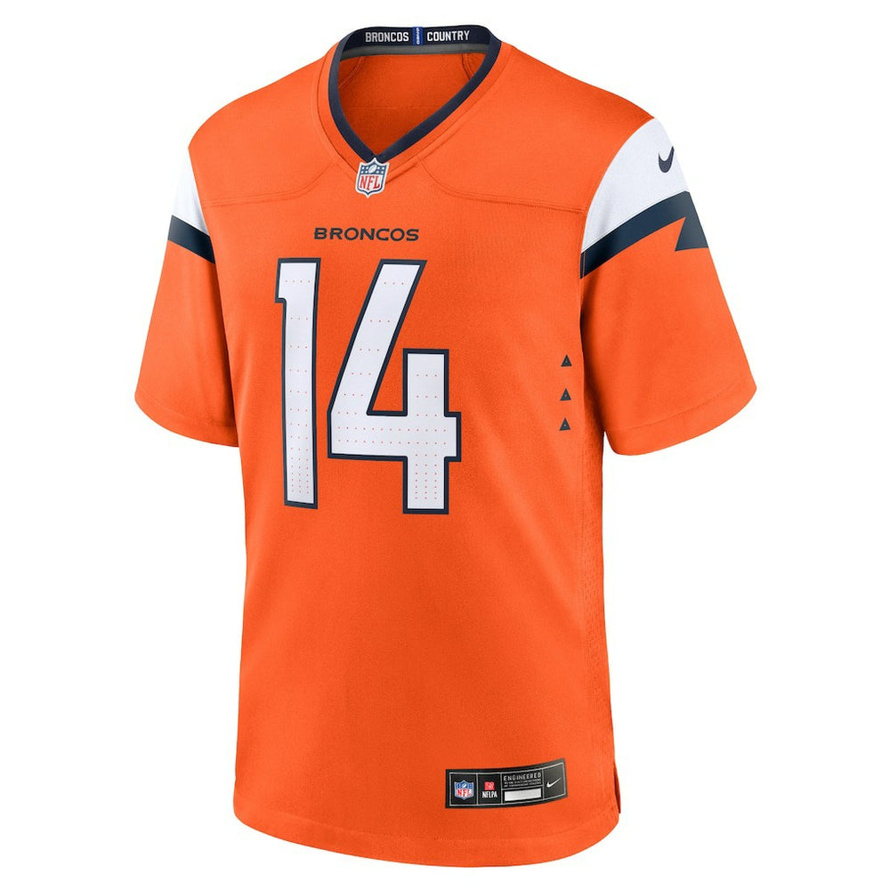 Courtland Sutton Denver Broncos Mile High Collection Game Jersey - Orange sale