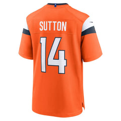 Courtland Sutton Denver Broncos Mile High Collection Game Jersey - Orange sale