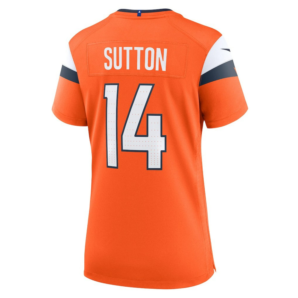 Courtland Sutton Denver Broncos Women's Mile High Collection Game Jersey - Orange outlet