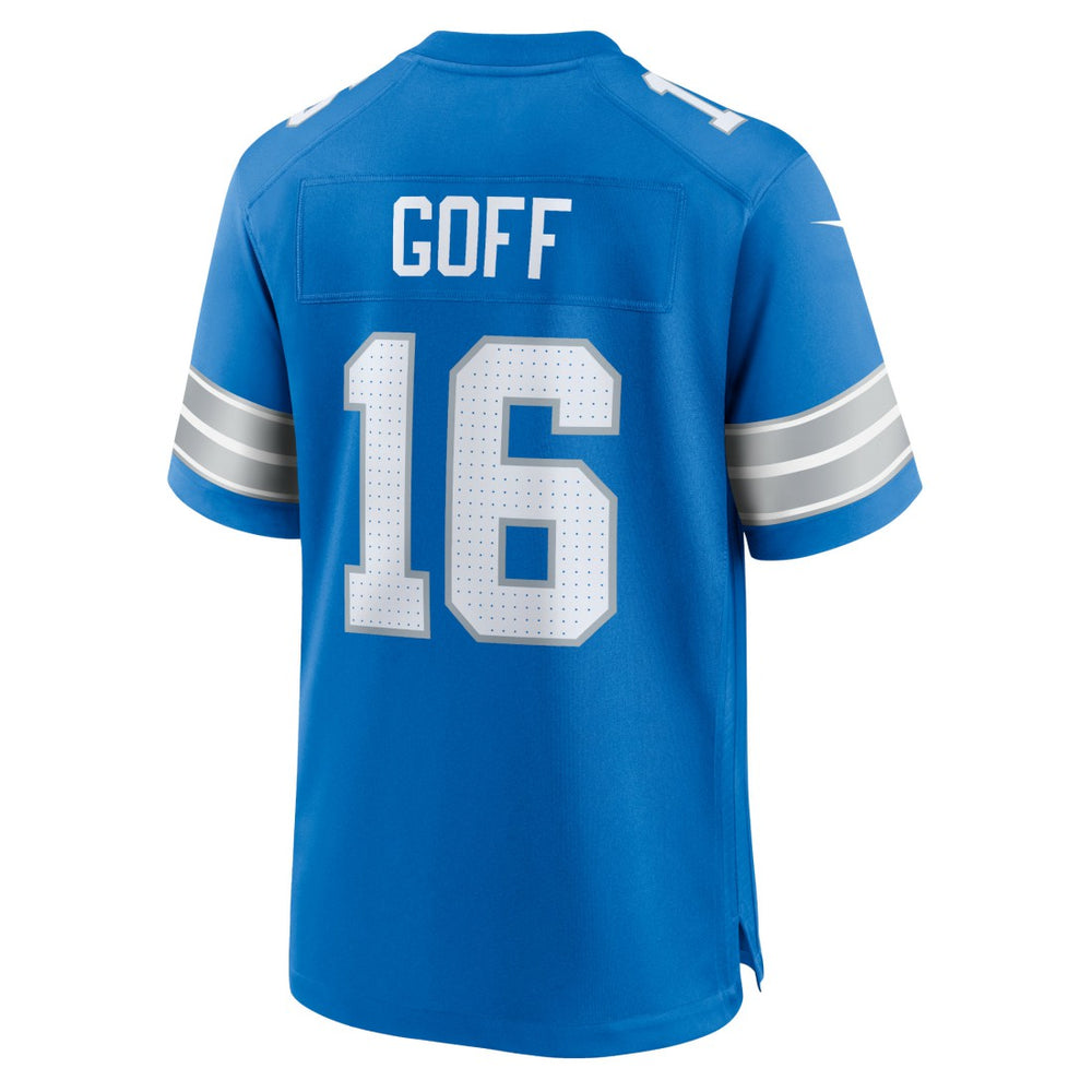 Jared Goff Detroit Lions Game Jersey - Blue outlet