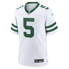 Garrett Wilson New York Jets Game Jersey - Legacy White for sale