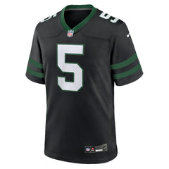 Garrett Wilson New York Jets Alternate Game Jersey - Legacy Black discount
