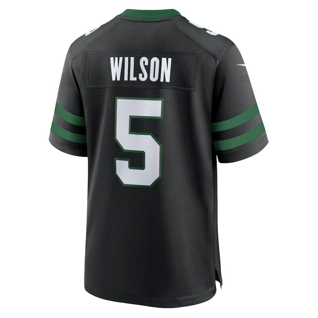 Garrett Wilson New York Jets Alternate Game Jersey - Legacy Black discount