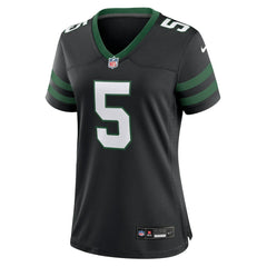 Garrett Wilson New York Jets Women's Alternate Game Jersey - Legacy Black on sale