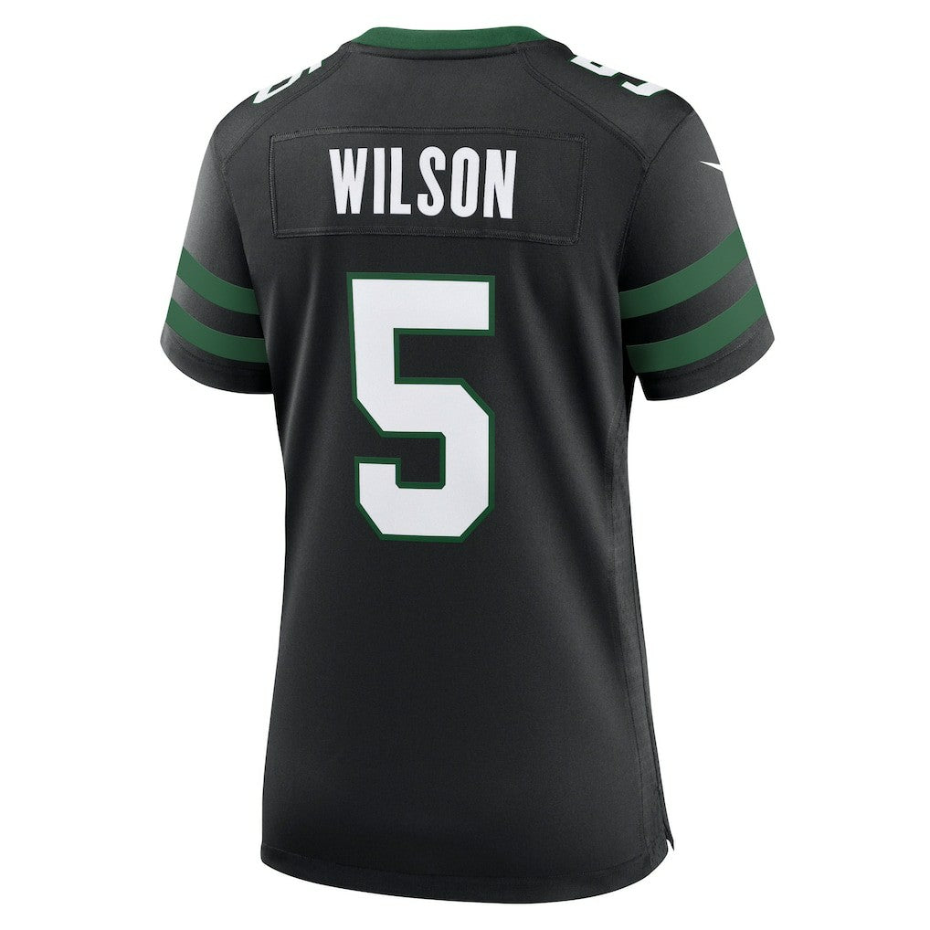 Garrett Wilson New York Jets Women's Alternate Game Jersey - Legacy Black on sale