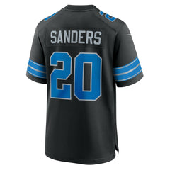 Barry Sanders Detroit Lions 2nd Alternate Retired Player Game Jersey - Black on sale