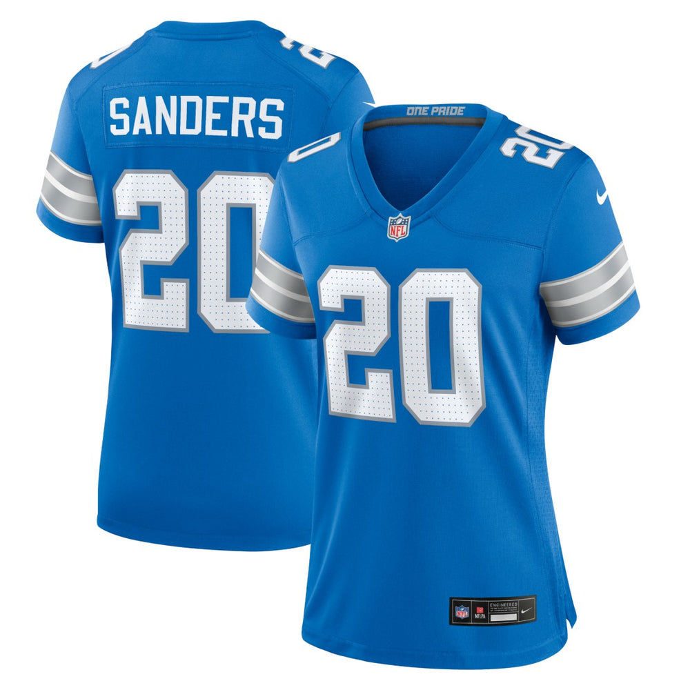 Barry Sanders Detroit Lions Women's Retired Player Game Jersey - Blue online