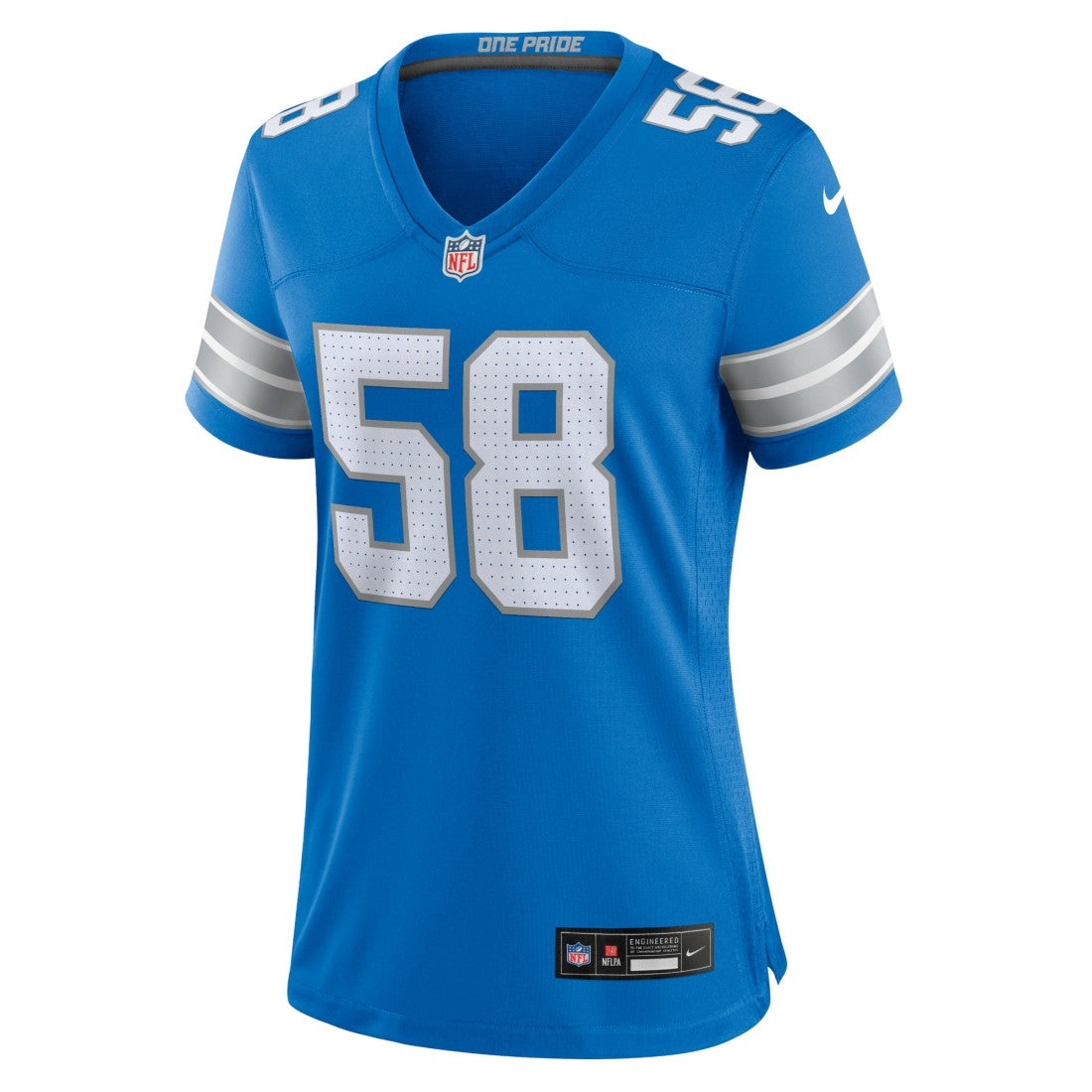 Penei Sewell Detroit Lions Women's Game Jersey - Blue outlet