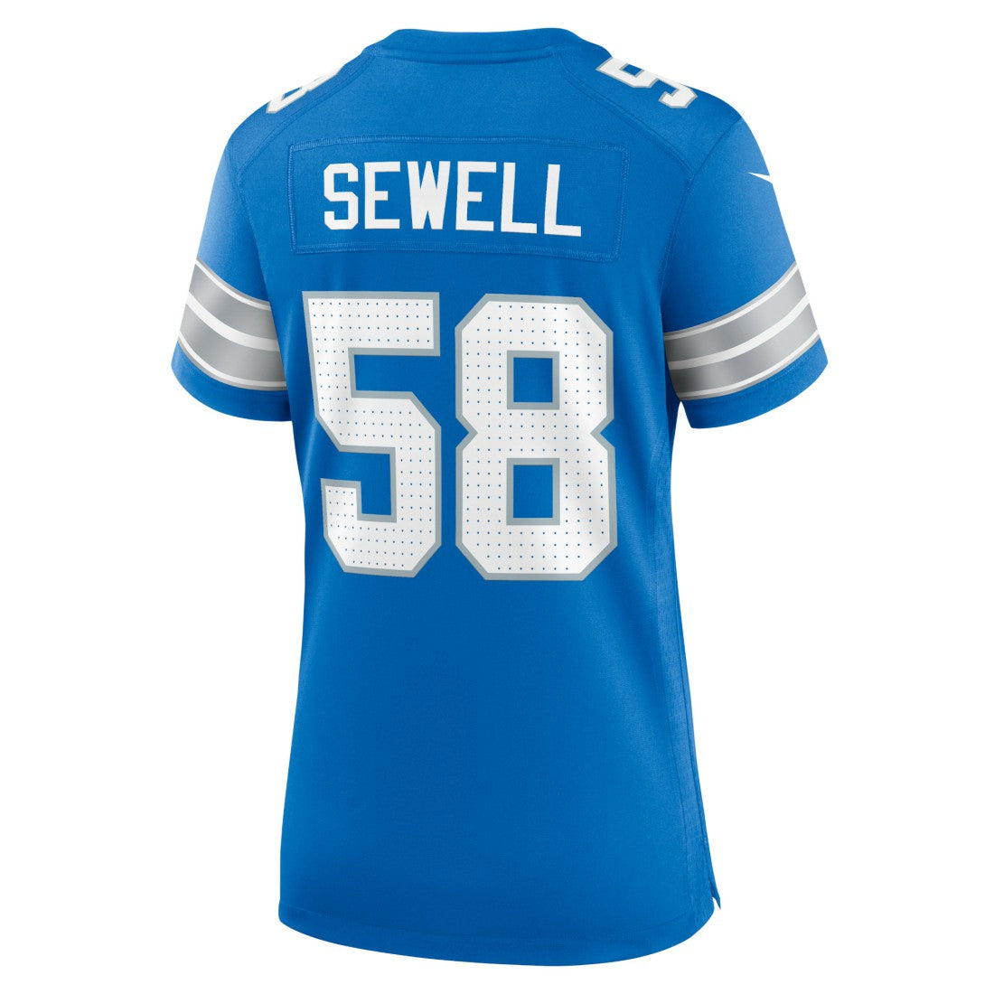 Penei Sewell Detroit Lions Women's Game Jersey - Blue outlet