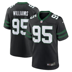 Quinnen Williams New York Jets Alternate Game Jersey - Legacy Black sale