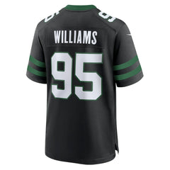 Quinnen Williams New York Jets Alternate Game Jersey - Legacy Black sale