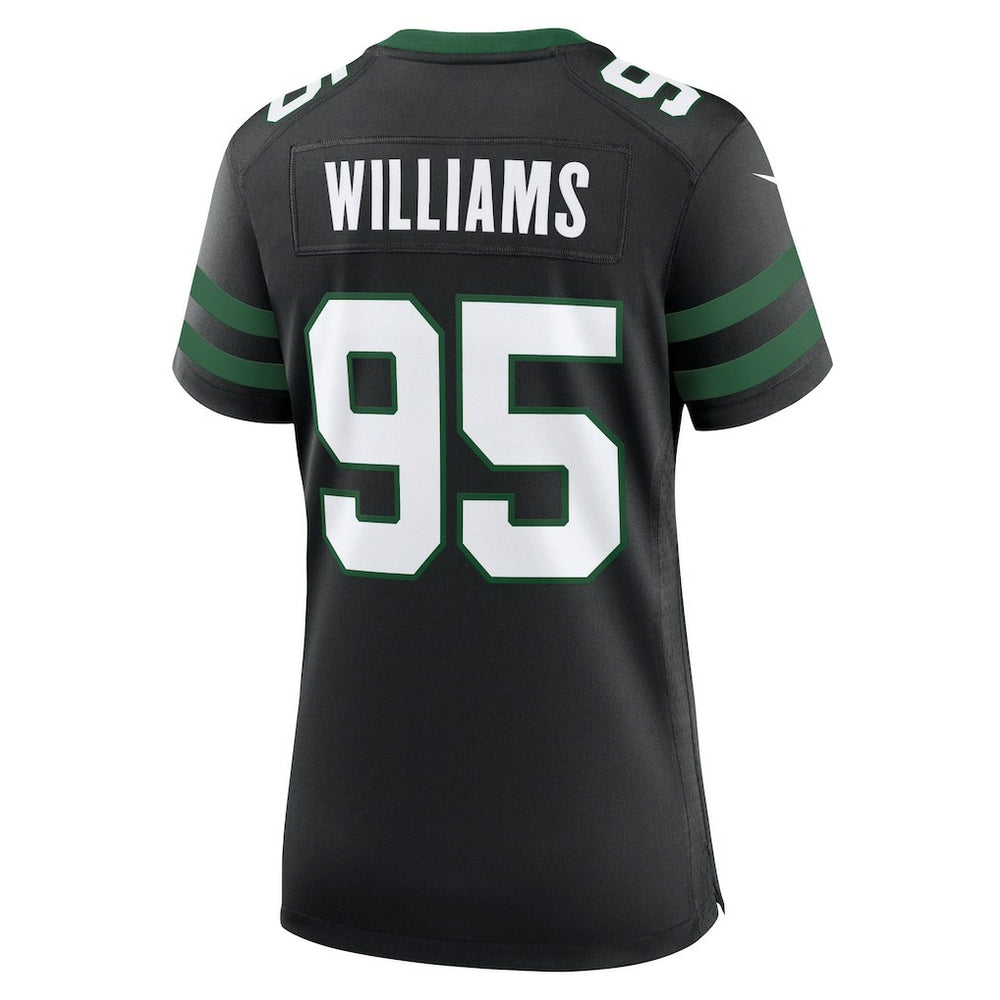 Quinnen Williams New York Jets Women's Alternate Game Jersey - Legacy Black on sale