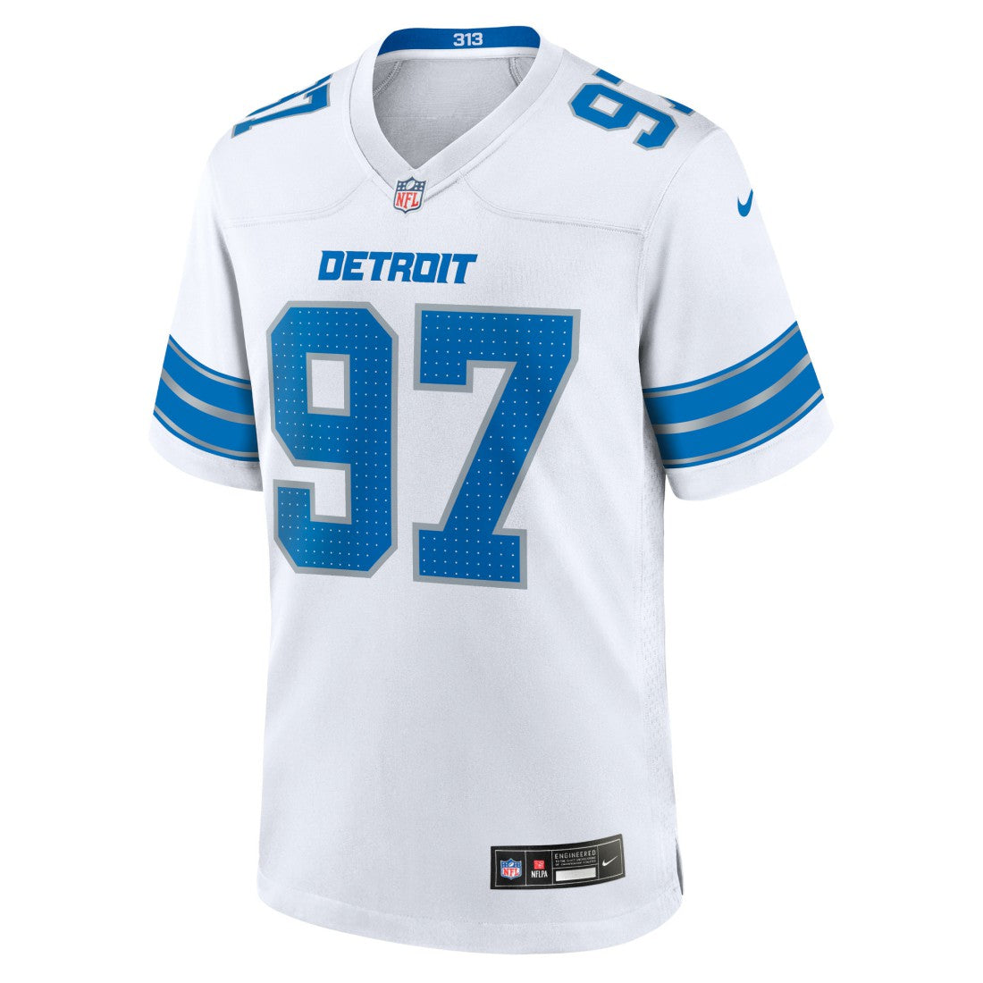 Aidan Hutchinson Detroit Lions Game Jersey - White cheap