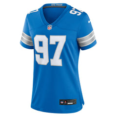 Aidan Hutchinson Detroit Lions Women's Game Jersey - Blue on sale