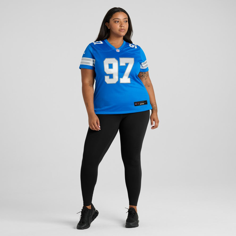 Aidan Hutchinson Detroit Lions Women's Game Jersey - Blue on sale