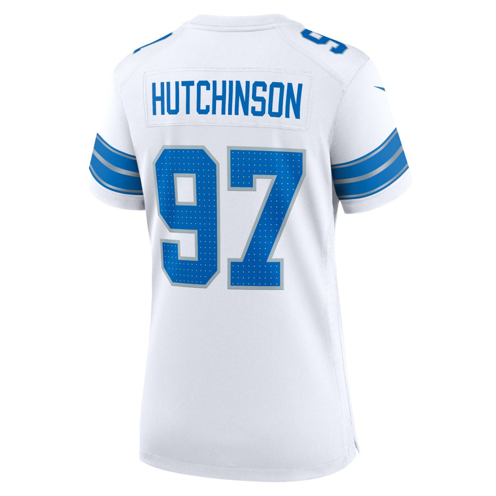 Aidan Hutchinson Detroit Lions Women's Game Jersey - White for sale