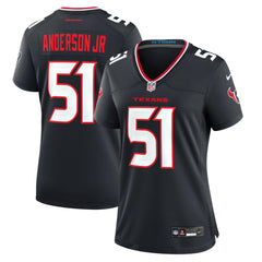 Will Anderson Jr. Houston Texans Women's Game Jersey - Navy on sale