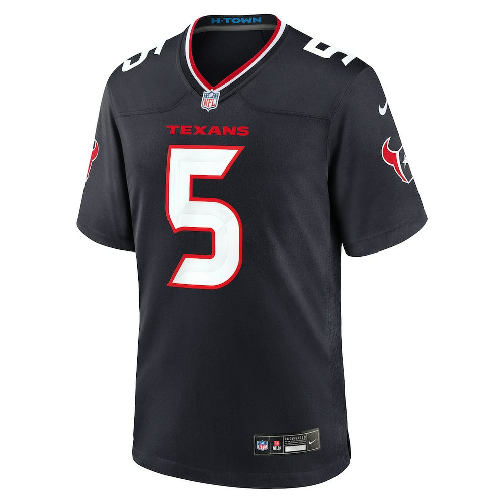 Jalen Pitre Houston Texans Game Jersey - Navy discount