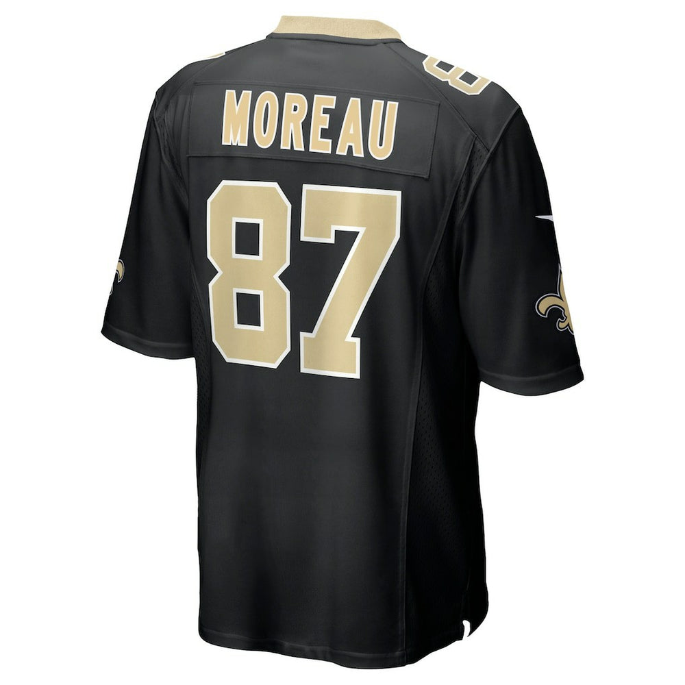 Foster Moreau New Orleans Saints Game Jersey - Black online