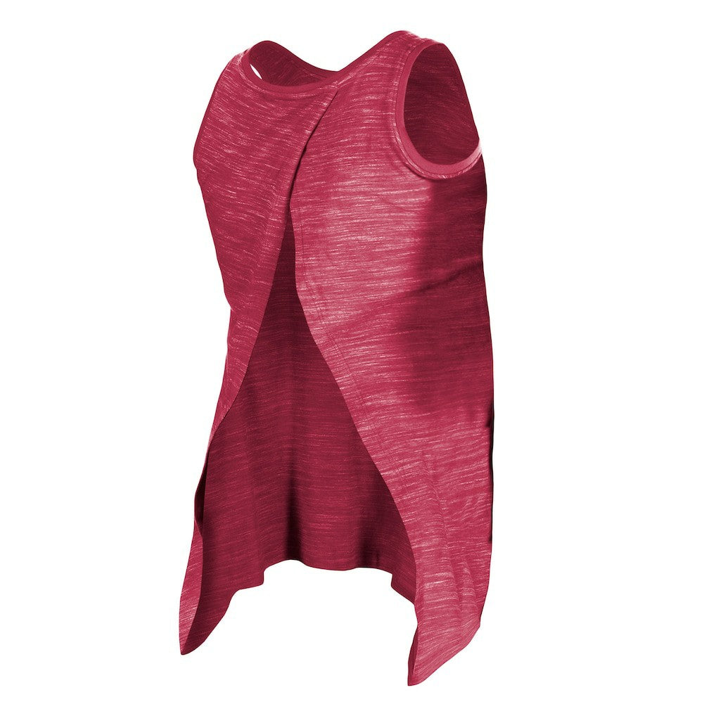 Arizona Cardinals New Era Women's Space Dye Active Tank Top - Cardinal sale