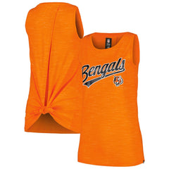 Cincinnati Bengals New Era Women's Space Dye Active Tank Top - Orange discount
