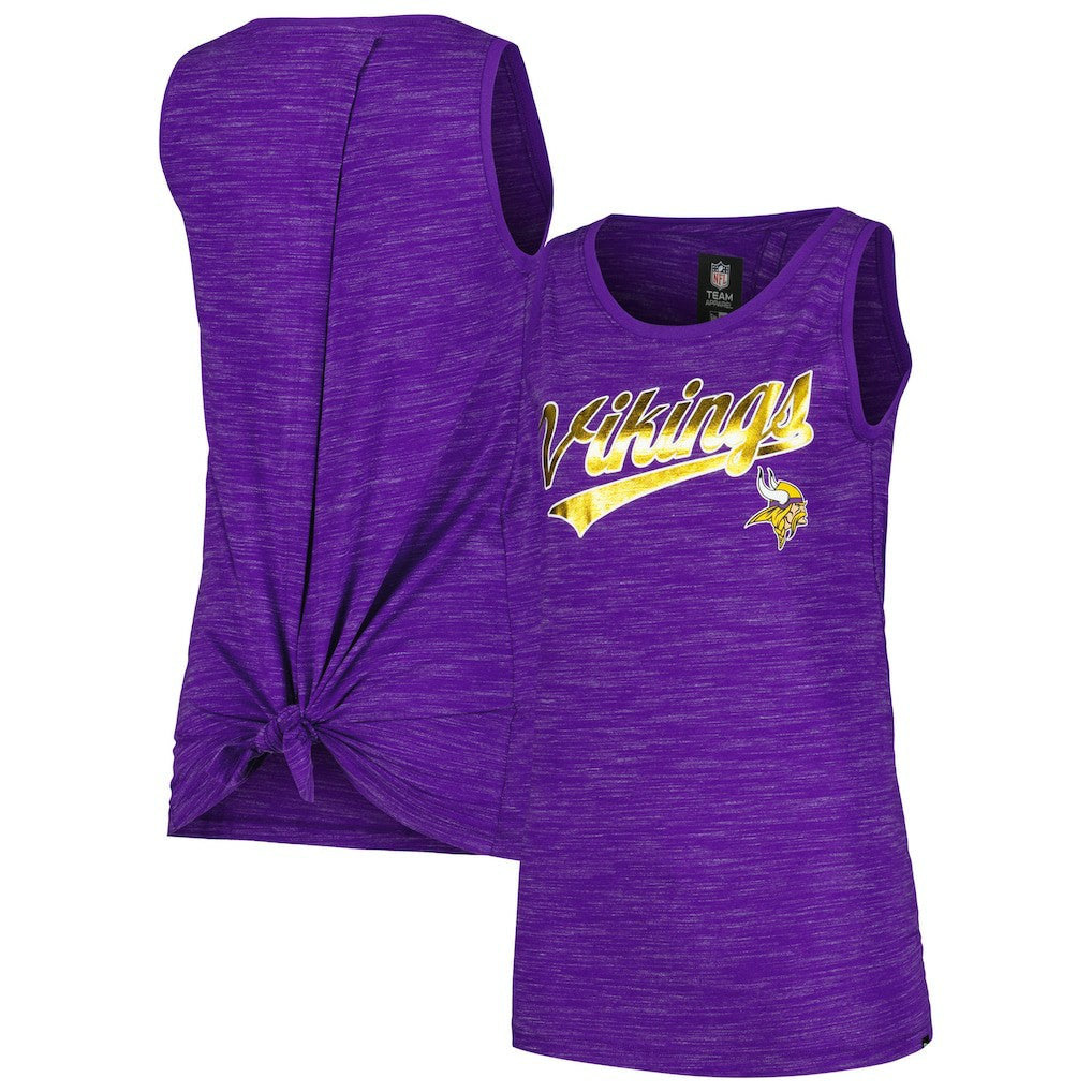 Minnesota Vikings New Era Women's Space Dye Active Tank Top - Purple for sale