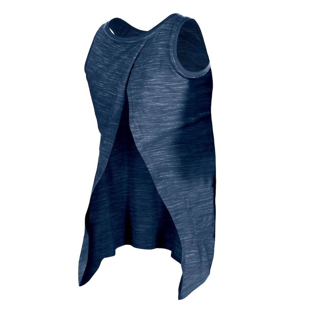 New England Patriots New Era Women's Space Dye Active Tank Top - Navy sale