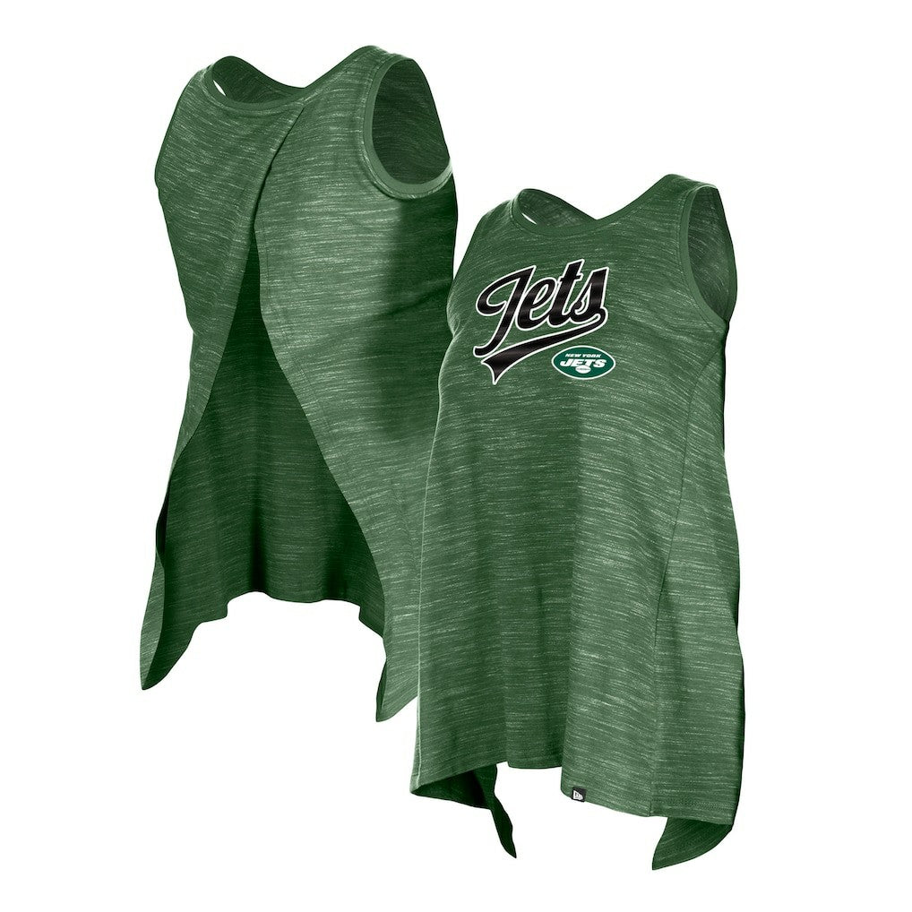 New York Jets New Era Women's Space Dye Active Tank Top - Green sale