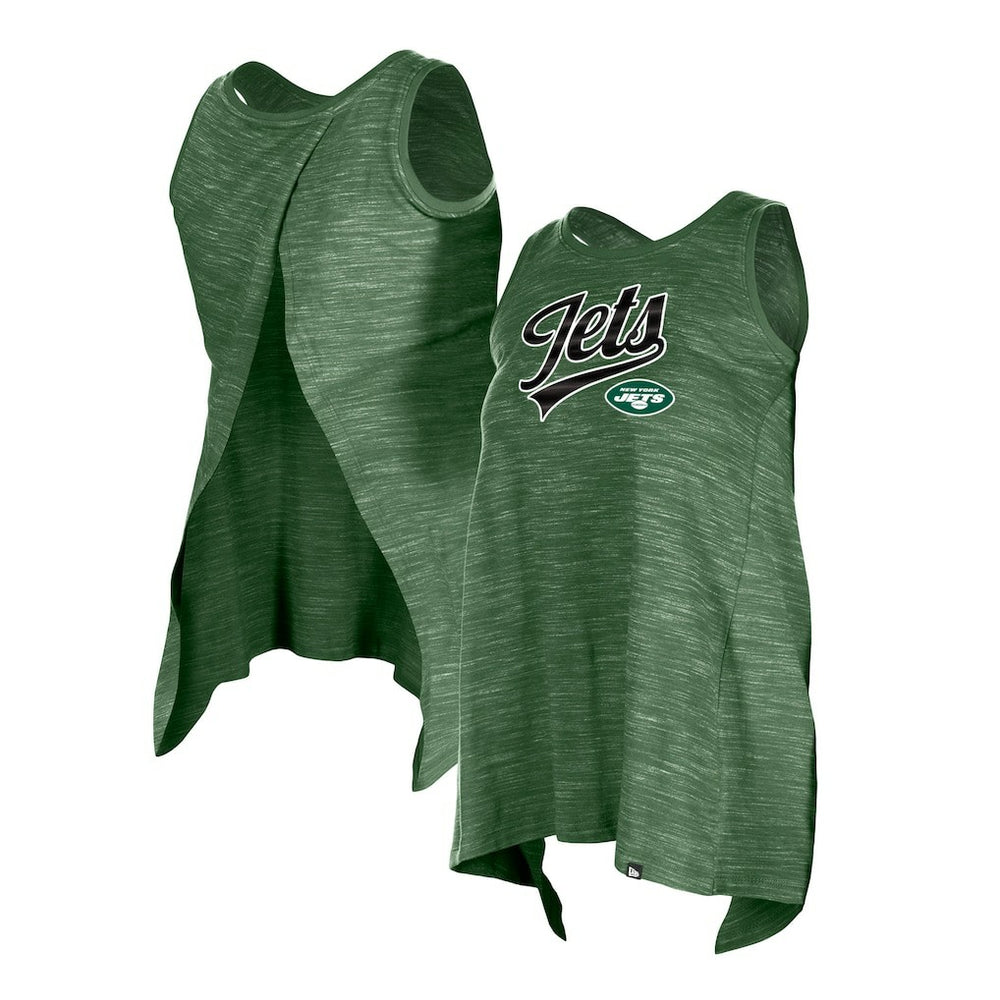 New York Jets New Era Women's Space Dye Active Tank Top - Green sale