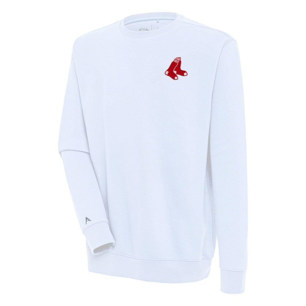 Boston Red Sox Antigua Victory Pullover Sweatshirt White