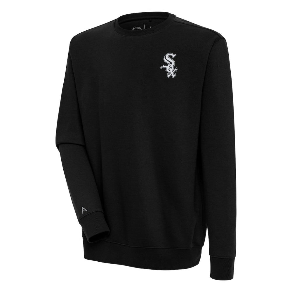 Chicago White Sox Antigua Victory Pullover Sweatshirt Black