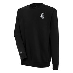 Chicago White Sox Antigua Victory Pullover Sweatshirt Black