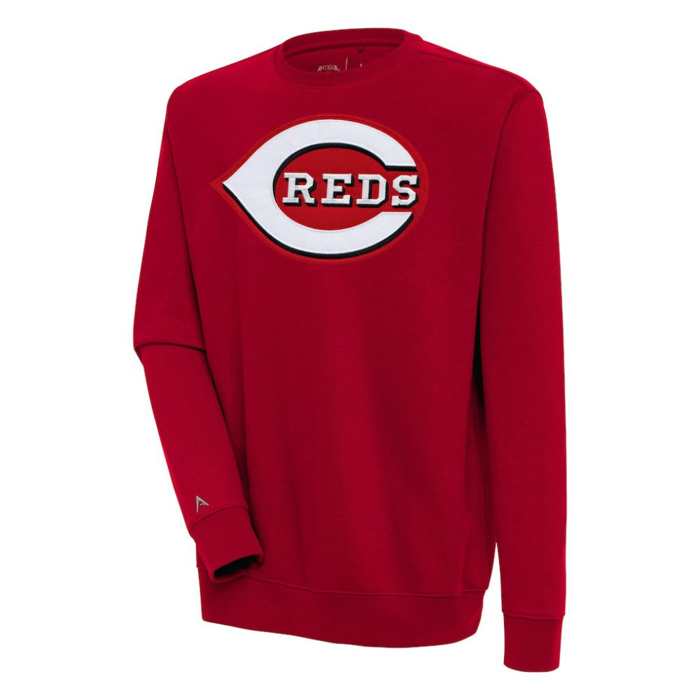 Cincinnati Reds Antigua Victory Pullover Sweatshirt Red