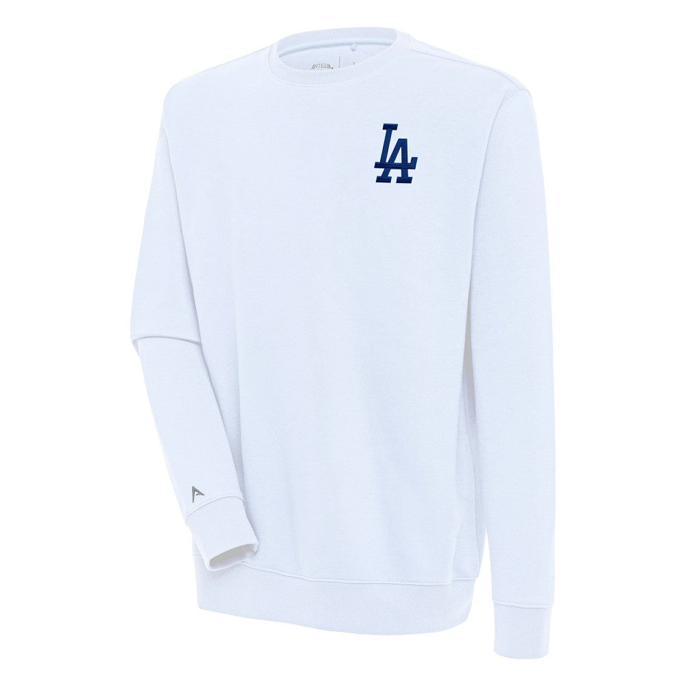 Los Angeles Dodgers Antigua Victory Pullover Sweatshirt White