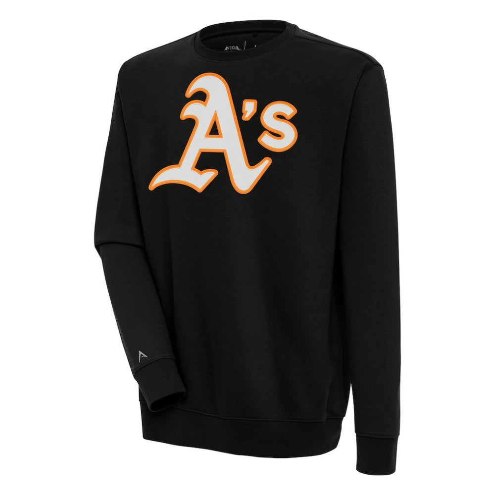 Athletics Antigua Victory Pullover Sweatshirt Black