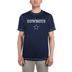 Dallas Cowboys New Era Third Down Puff Print T-Shirt - Navy online