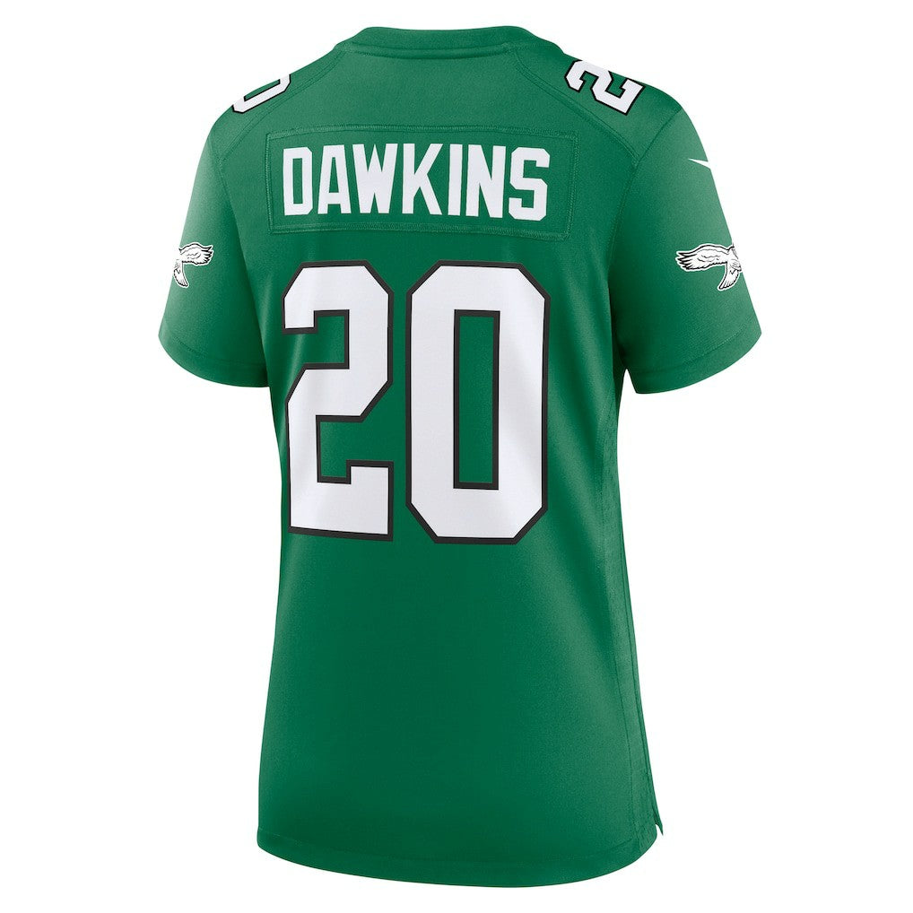 Brian Dawkins Philadelphia Eagles Women's Alternate Game Jersey - Kelly Green cheap