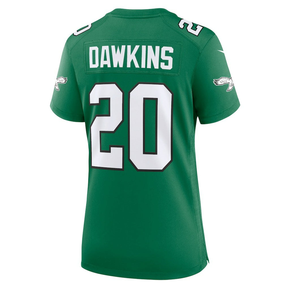 Brian Dawkins Philadelphia Eagles Women's Alternate Game Jersey - Kelly Green cheap