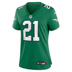 Eric Allen Philadelphia Eagles Women's Alternate Game Jersey - Kelly Green sale