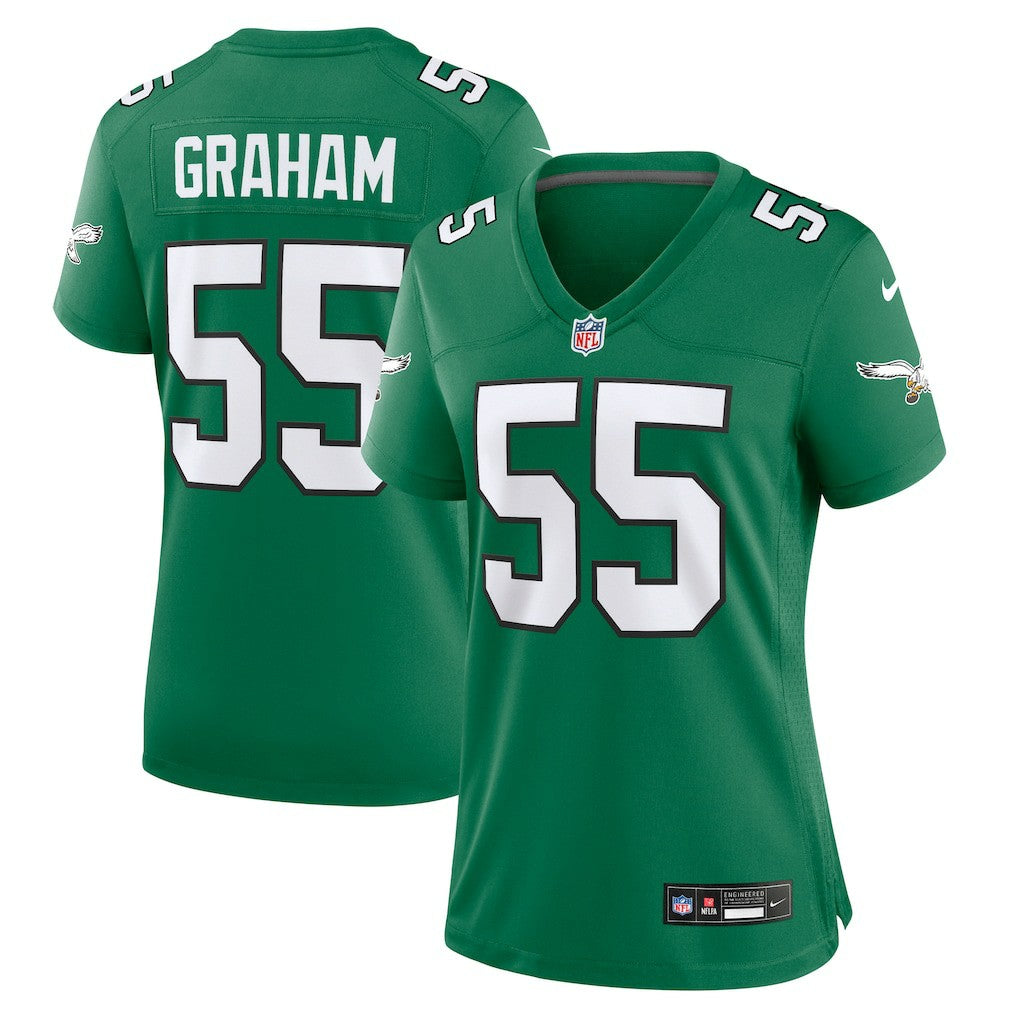 Brandon Graham Philadelphia Eagles Women's Alternate Game Jersey - Kelly Green cheap