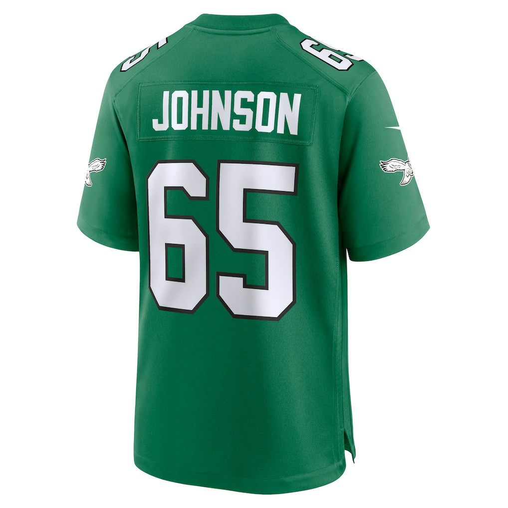 Lane Johnson Philadelphia Eagles Alternate Game Jersey - Kelly Green discount